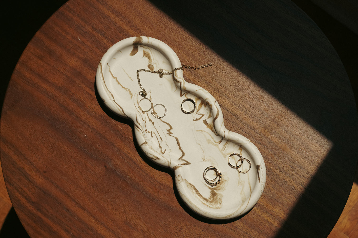 Aria Tray | Marble