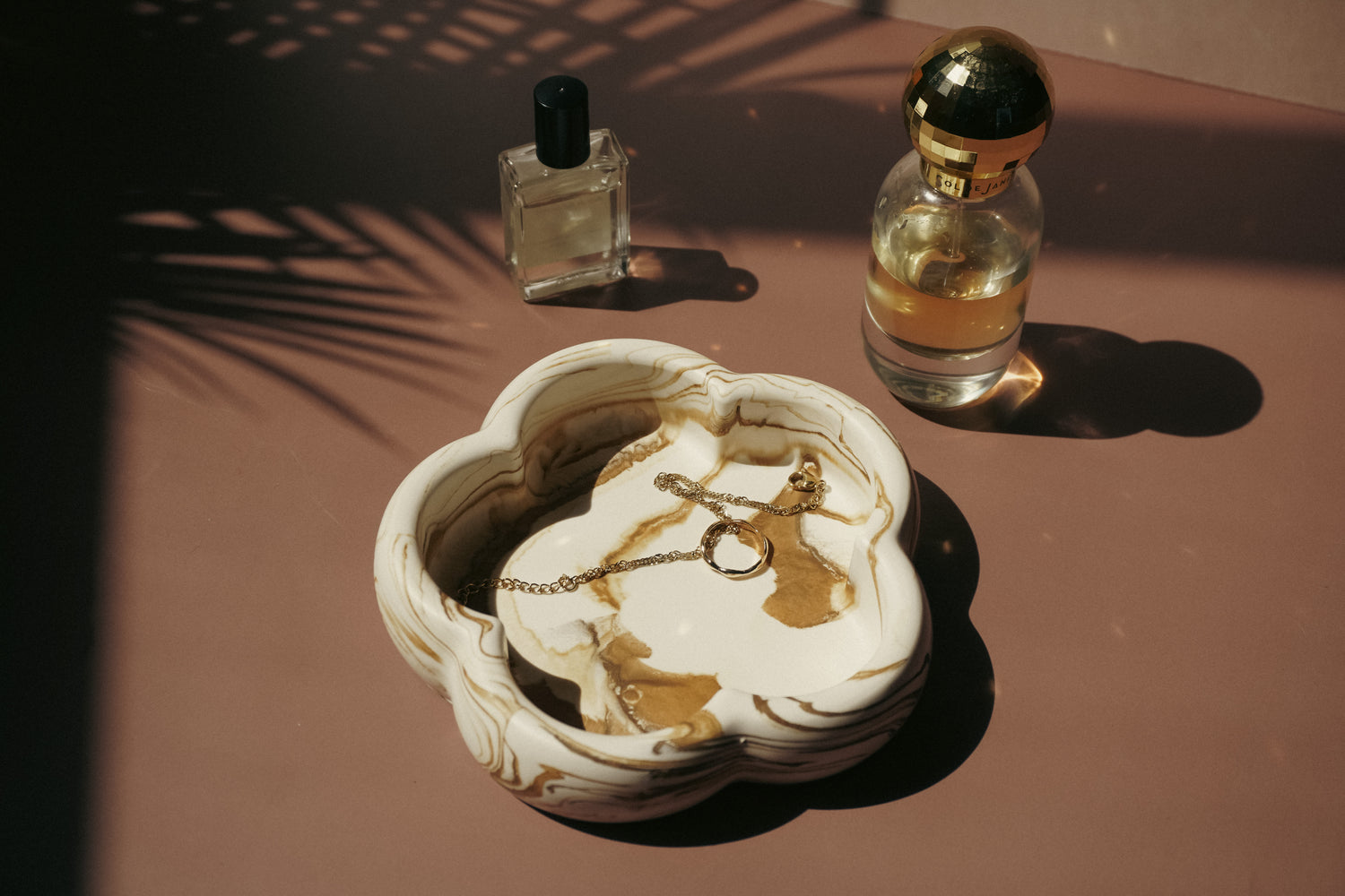 Flower Bowl - Marble