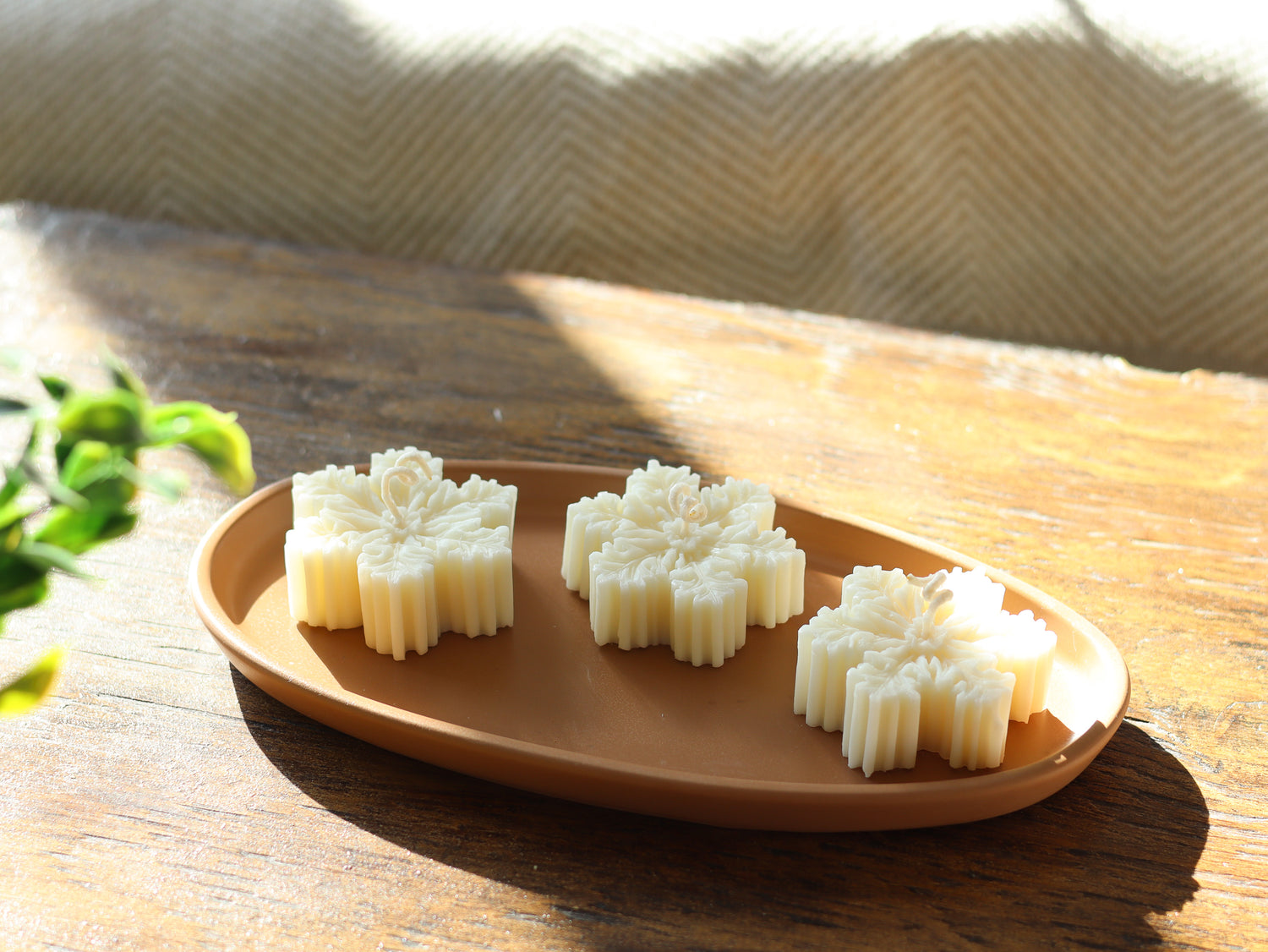 Snowflake Candle Set